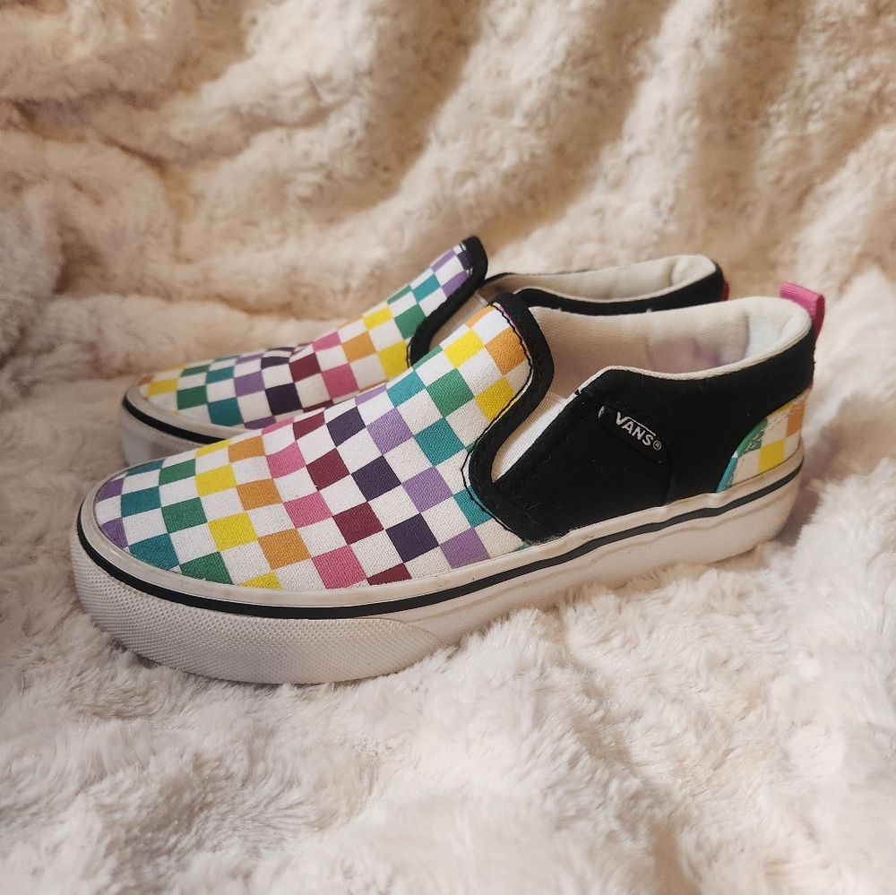Checkered Vans
